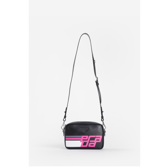 New Authentic Prada Bold Logo Camera Bag Crossbody - Picture 1 of 14